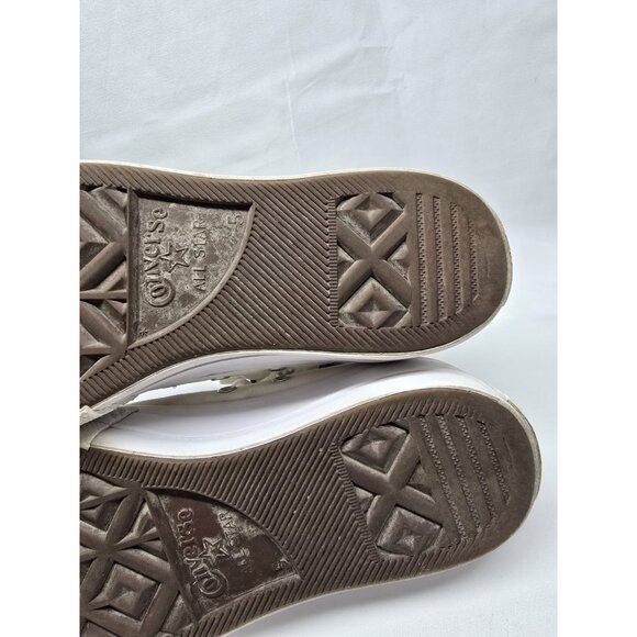 Converse Chuck Taylor All Star Lift Timeless White Embroidery High Platform Sz 7 - Picture 5 of 16